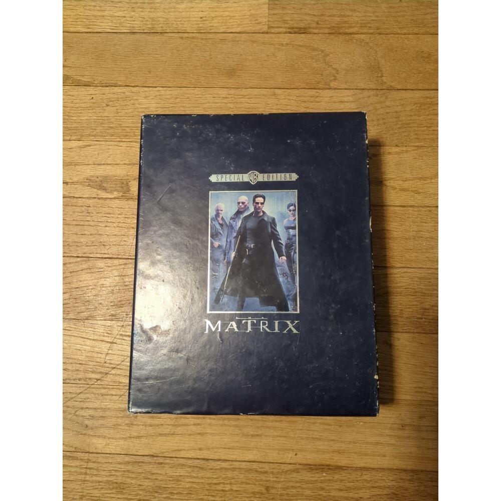 Warner Brothers Special Edition The Matrix Box DVD Set Film Cell Poster Lobby...